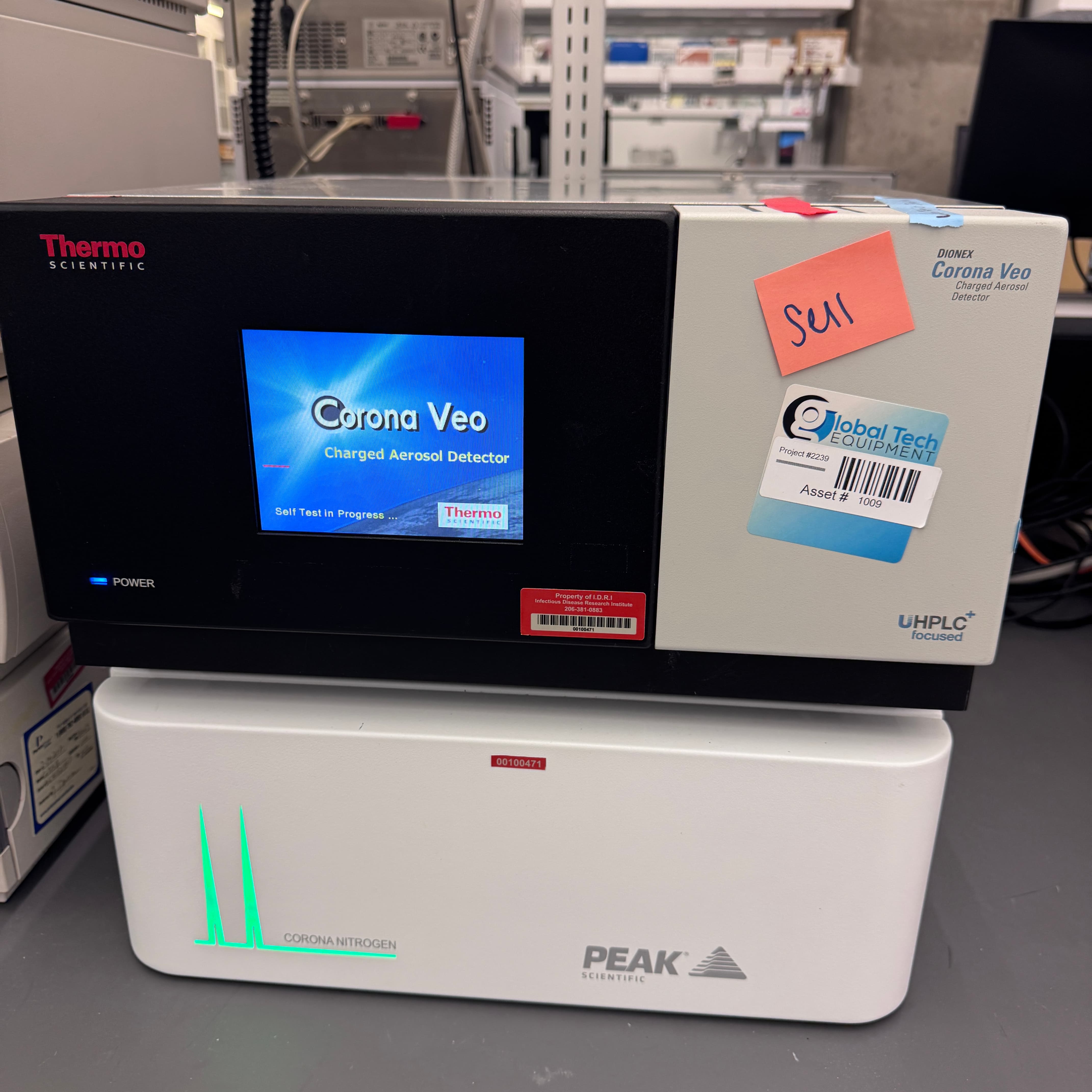 Thermo Scientific Corona Veo CAD with Peak 1010 Nitrogen Generator 2018