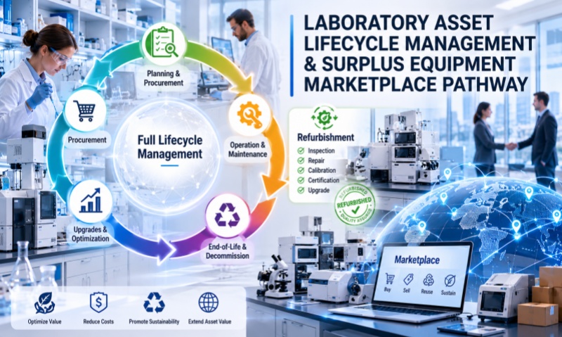 Maximizing Laboratory Value: Asset Lifecycle Management, Equipment Refurbishment, and Surplus Marketplace Strategies