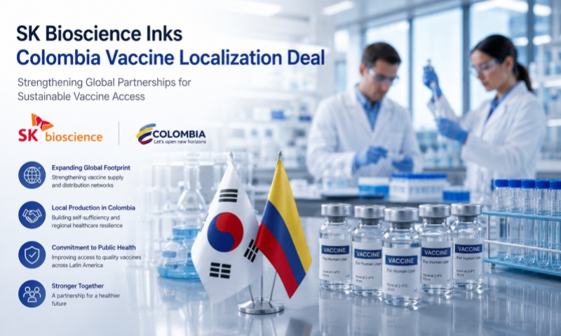 SK Bioscience Expands Global Vaccine Footprint with Landmark Localization Agreement in Colombia