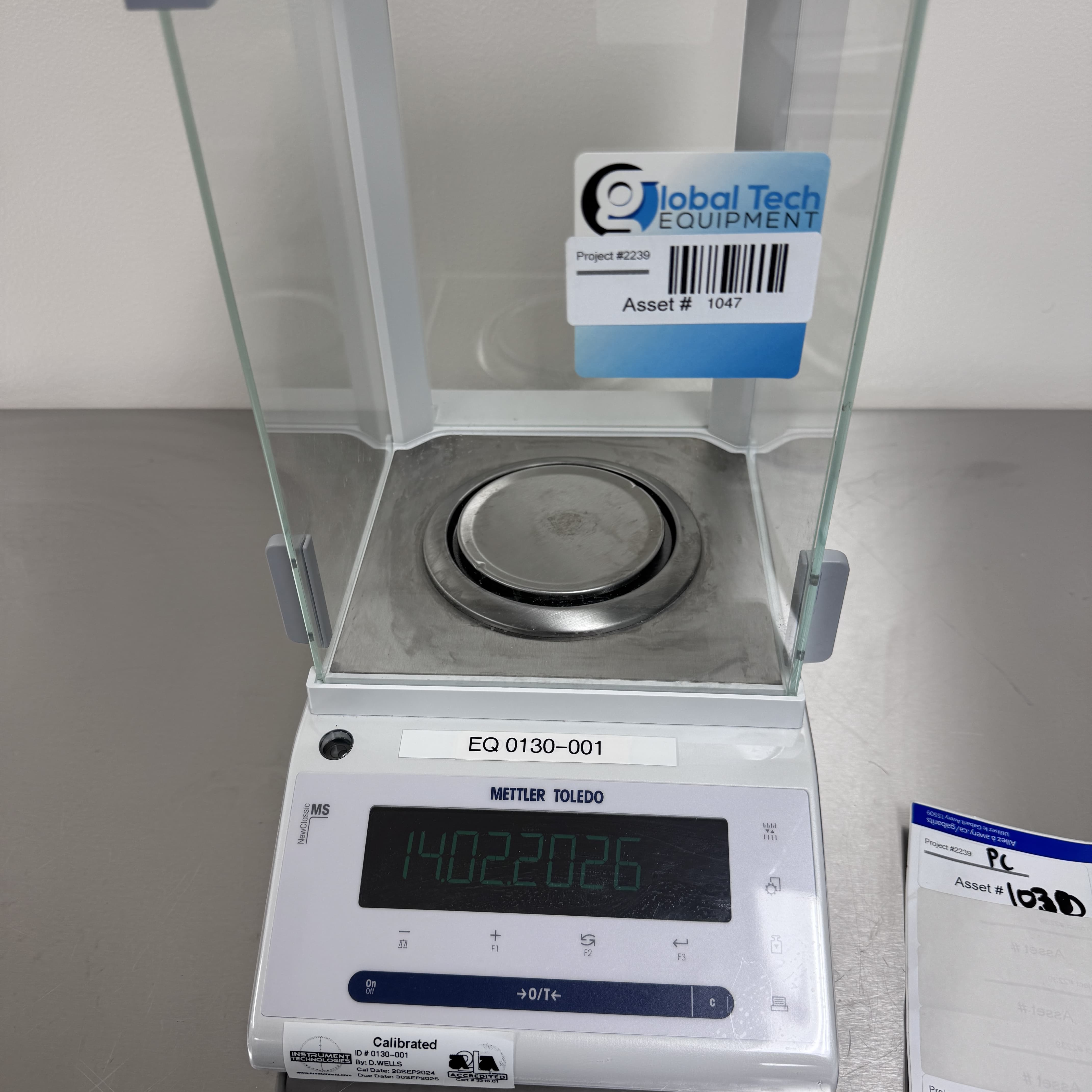 Mettler Toledo NewClassic MF, MS204s Balance