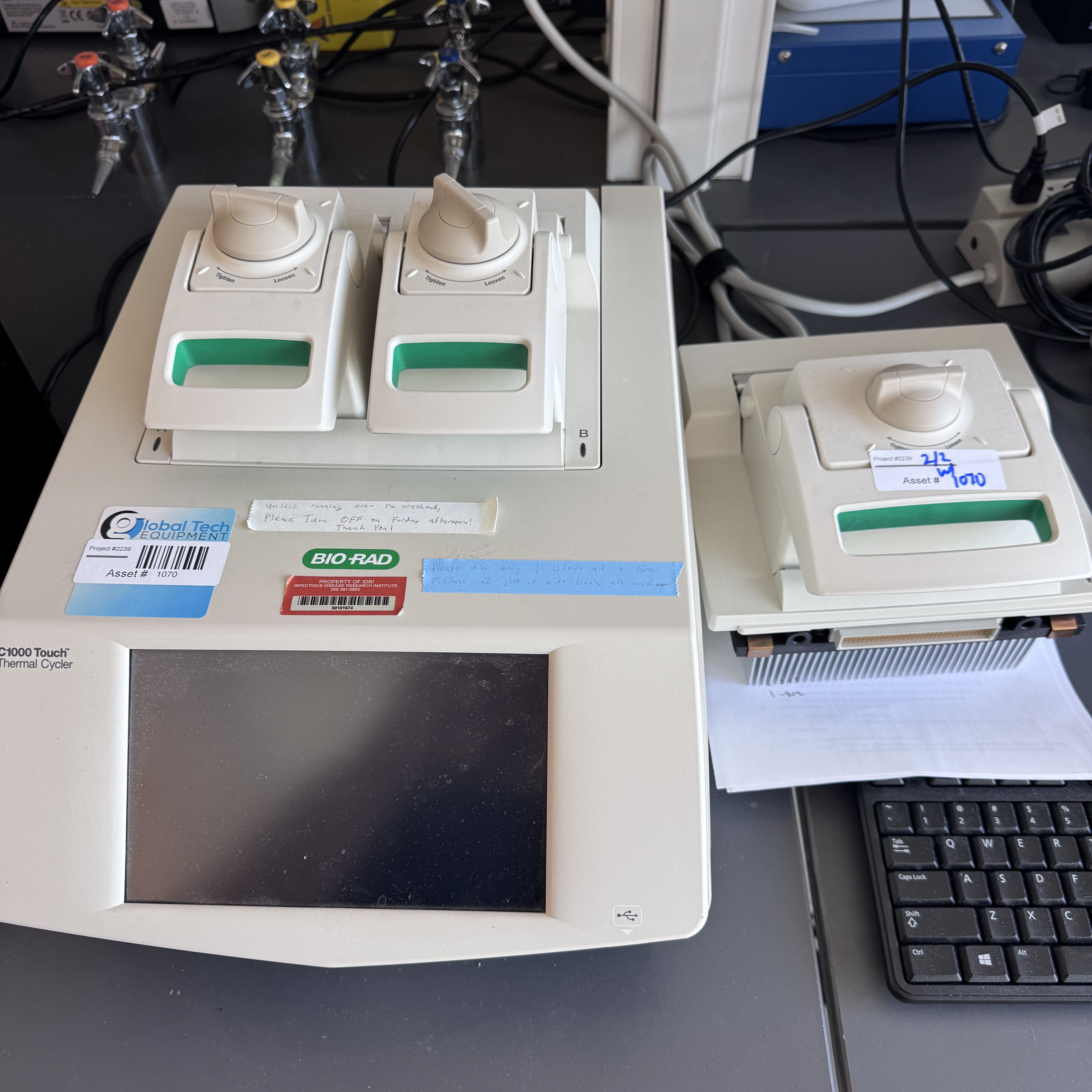 BioRad C1000 Base with 48/48 Faast Block & 96 w fast block
