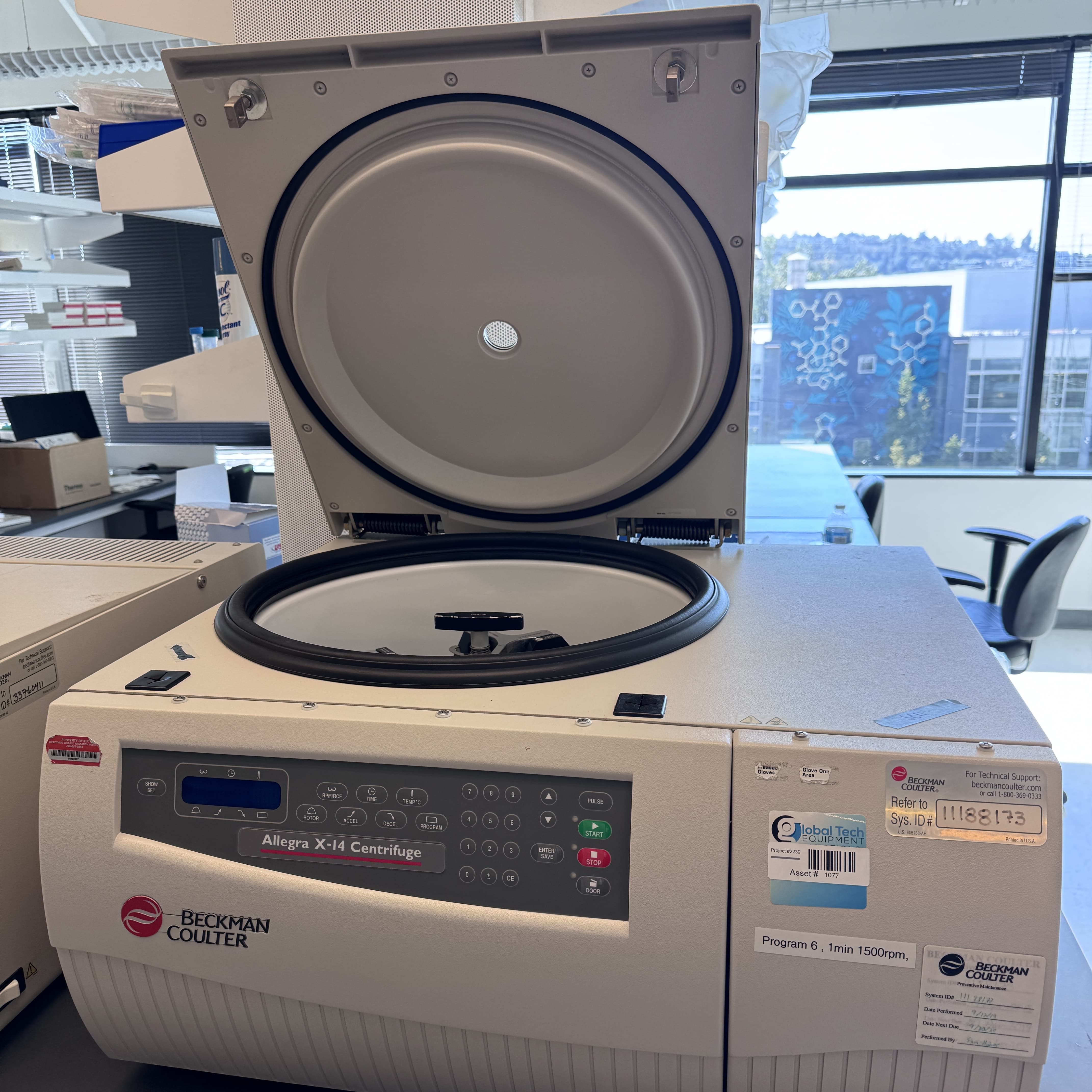 Beckman Coulter Allegra X-14 Centrifuge