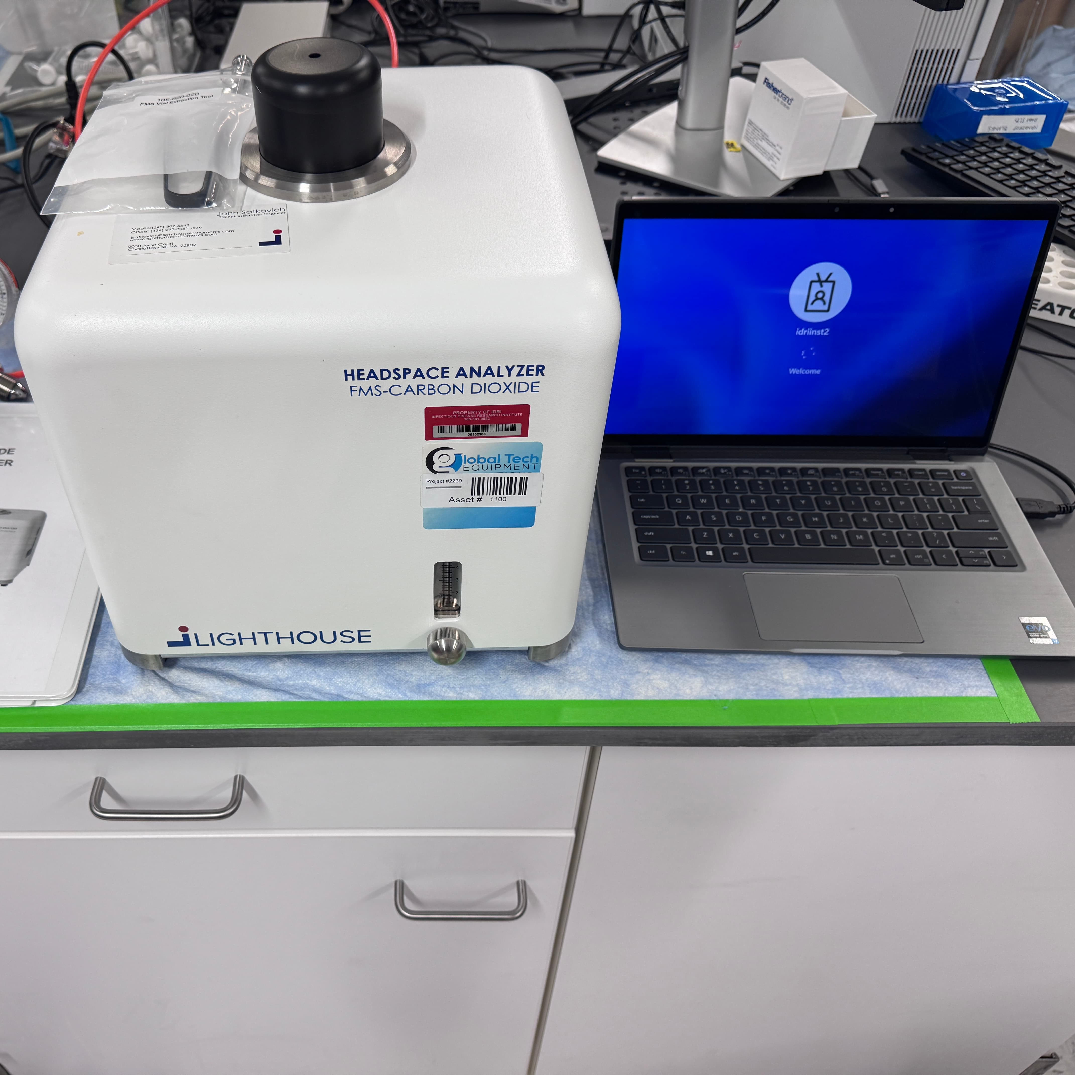 Lighthouse FMS-Carbon Dioxide HeadSpace Analyzer
