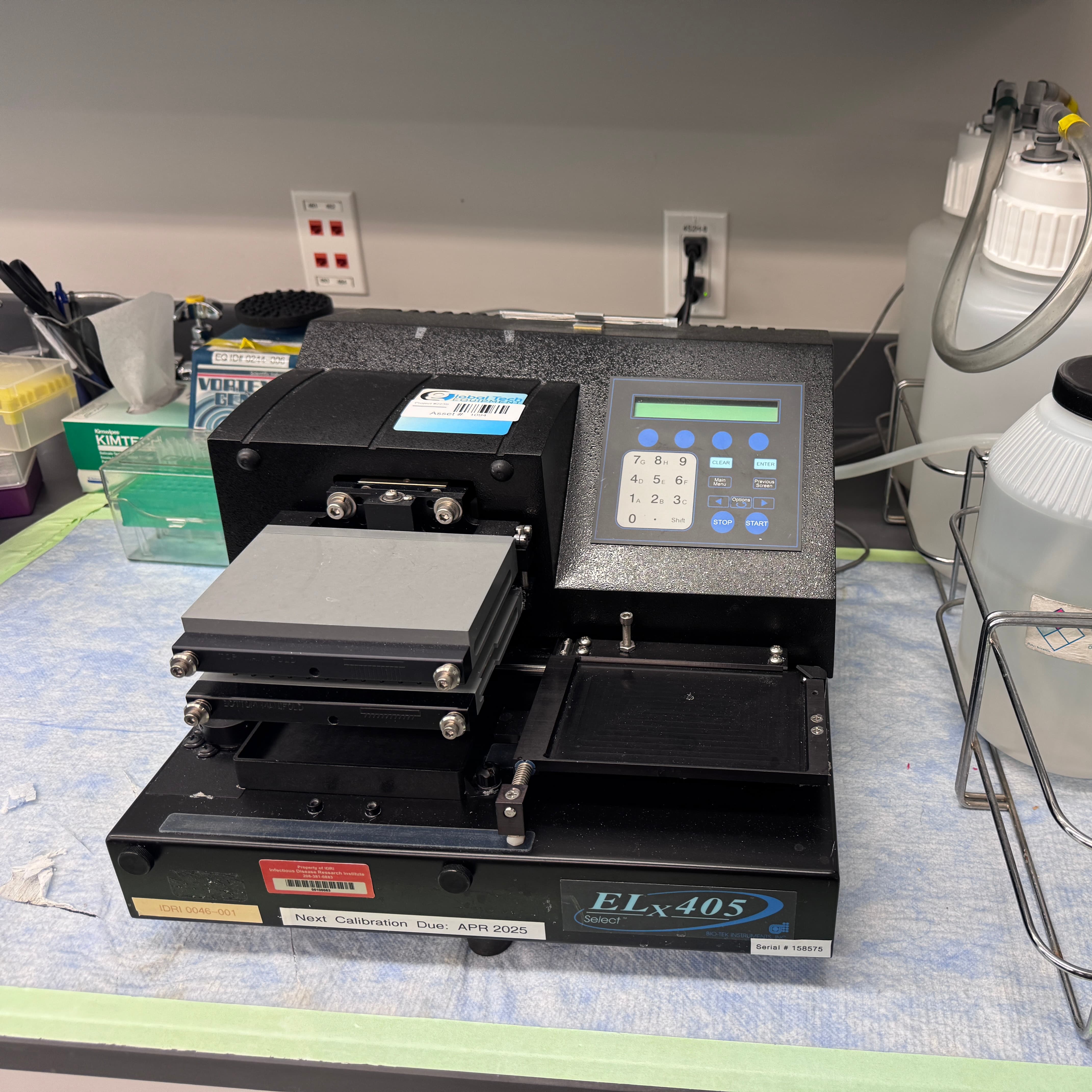Biotek ELx 405 Plate washer with Bottles